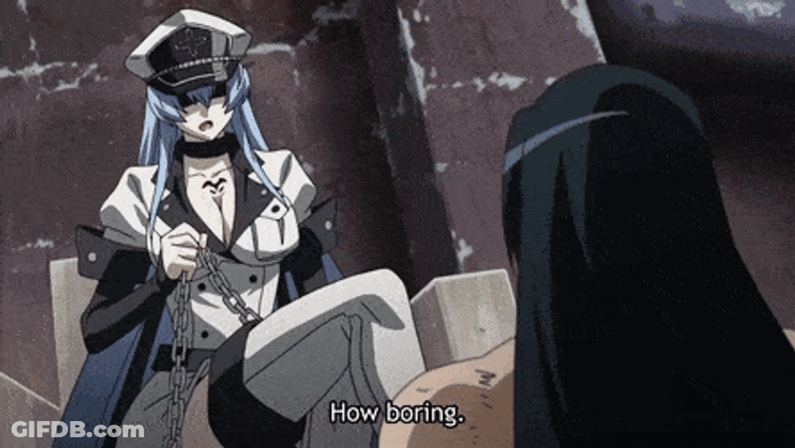 Esdeath Kick Hero Slave GIF