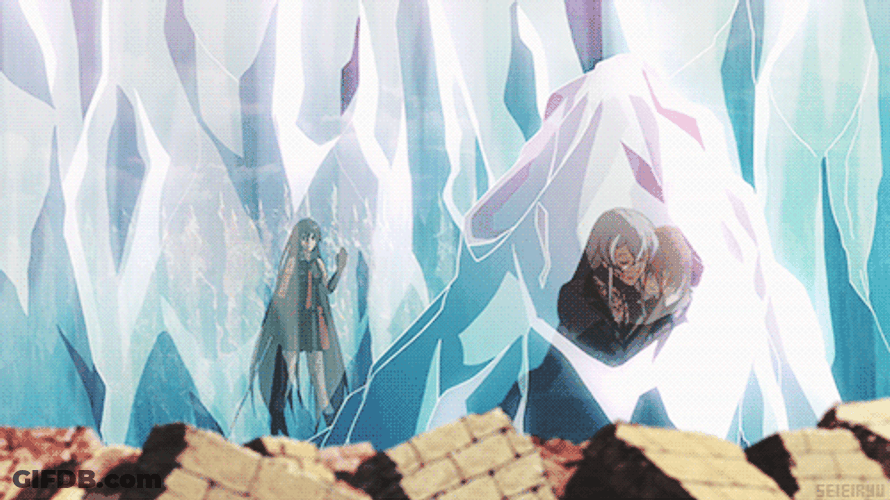 Esdeath Tatsumi Ice Death GIF
