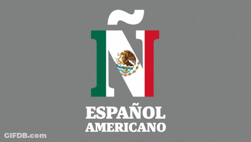 Espanol Americano Logo With Letter N GIF