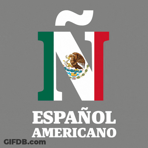 Espanol Americano Logo With Letter N GIF
