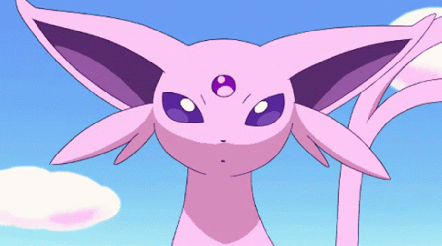 Espeon Smiling Elegantly GIF
