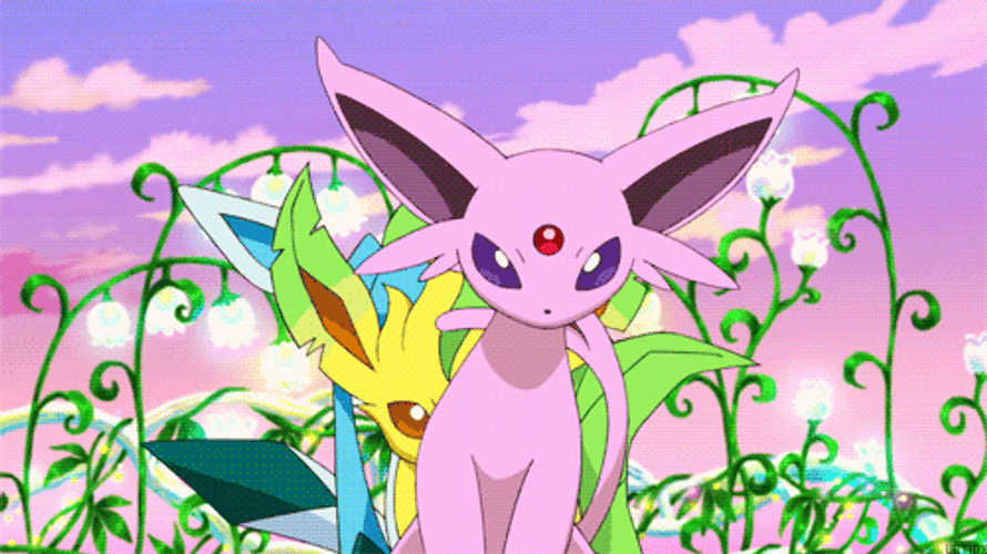 Espeon Synchronization Power GIF