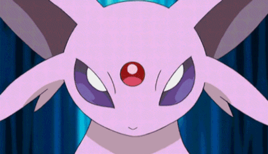 Espeon Uses A Magic Ball GIF