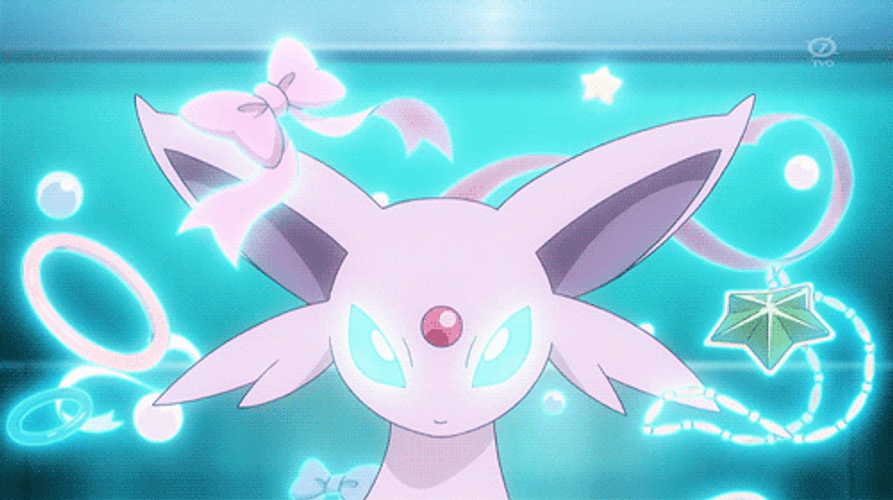 Espeon Uses Elevating Power To Things GIF