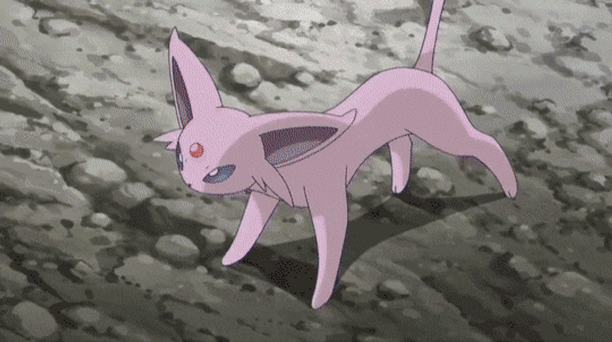 Espeon Uses Levitating Powers GIF