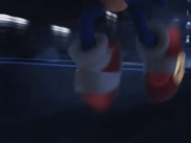 Espio The Chameleon Running GIF