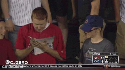 ESPN Baseball Game Orioles Cubs GIF