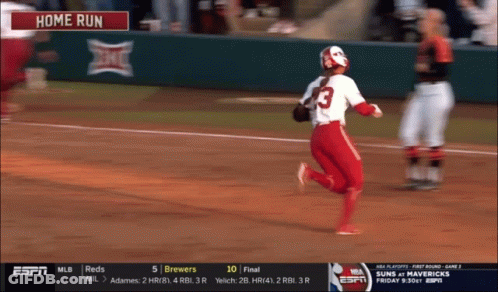 ESPN Brewers Vs Reds Baseball GIF