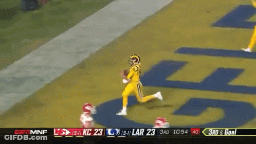 ESPN Football Game KC Vs LAR GIF