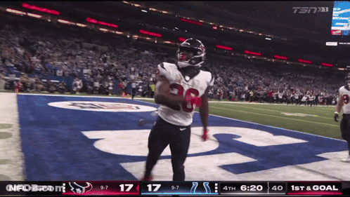 ESPN Football Game Score 17 To 17 GIF