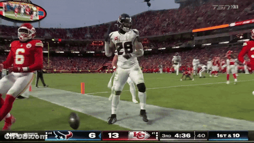 ESPN Football Score 13 To 6 GIF
