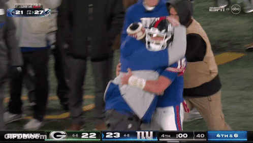 ESPN Giants Vs Georgia Bulldogs Football GIF