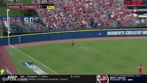 Espn Is Showing A Baseball Game Between The Nuggets And The Suns GIF