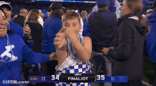 ESPN LSU Vs Kentucky Tigers Football GIF