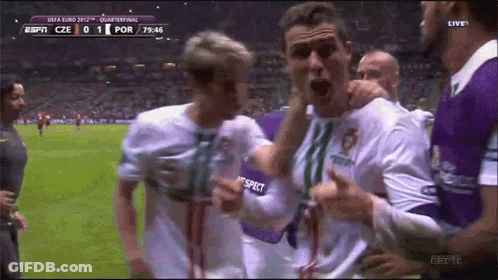 ESPN Soccer Game CZE Vs POR GIF