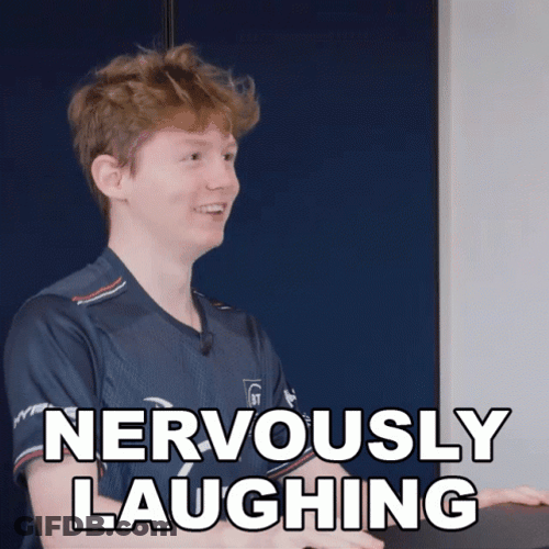 Esports Player Nervous Laugh GIF