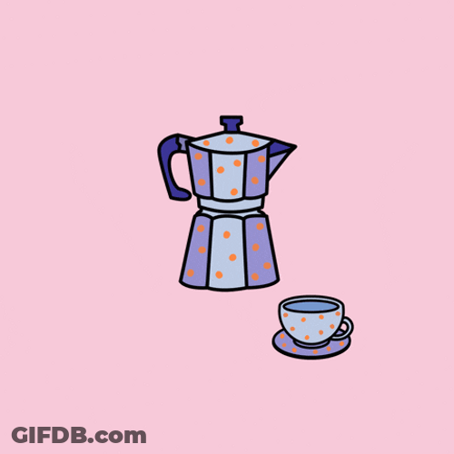 Espresso Machine Pours Cup GIF