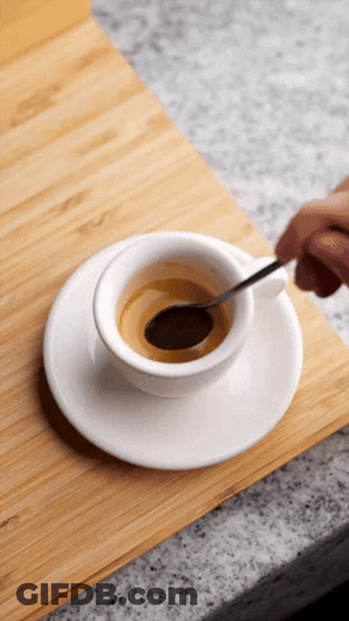 Espresso Slowly Stirring GIF