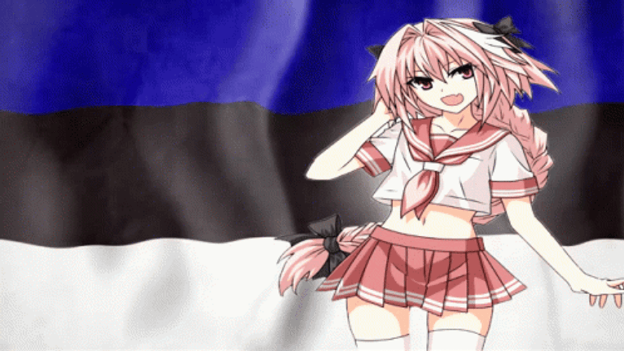 Estonia Astolfo Smiling GIF