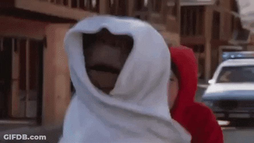 Et Covered By A Towel GIF