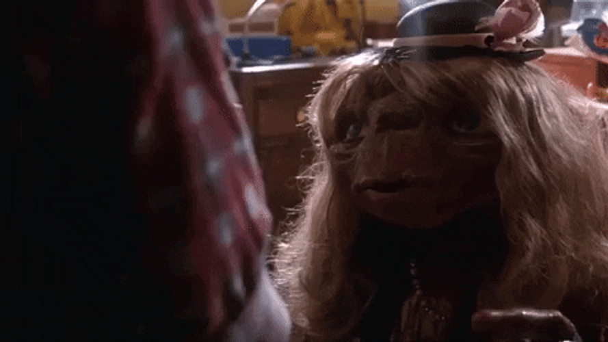ET Phone Home Drag Costume GIF