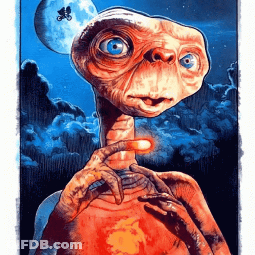 ET Phone Home Fan Art GIF