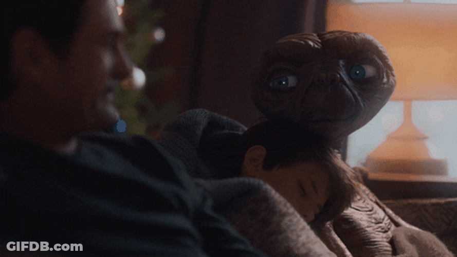 ET Phone Home Sad Look GIF