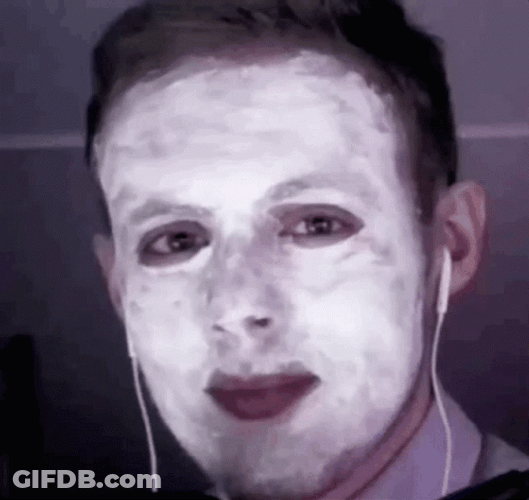Ethan Klein White Face GIF