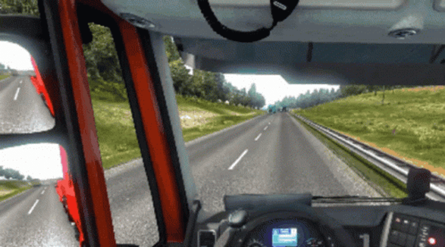 Ets2 Euro Truck In American Truck Simulator GIF