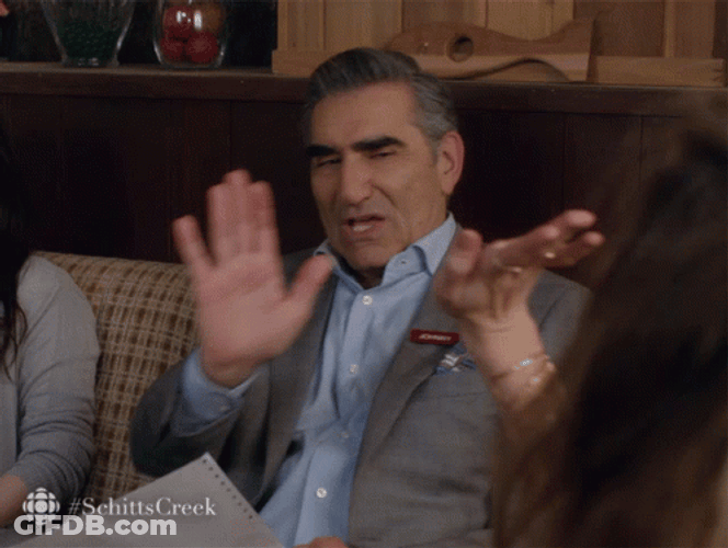 Eugene Levy Team High Five GIF