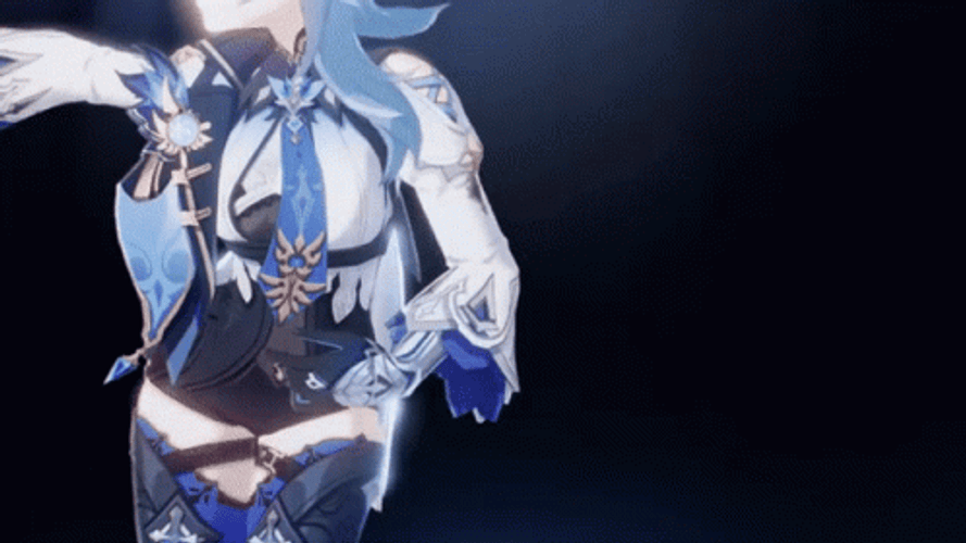 Eula Dancing Genshin Impact GIF
