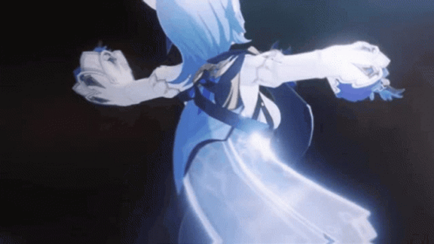 Eula Genshin Impact Everskies GIF