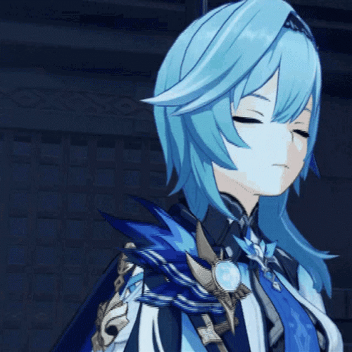 Eula Genshin Impact Laugh Out Loud GIF