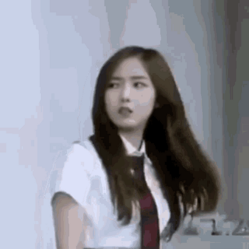 Eunbi Shaking Head GIF
