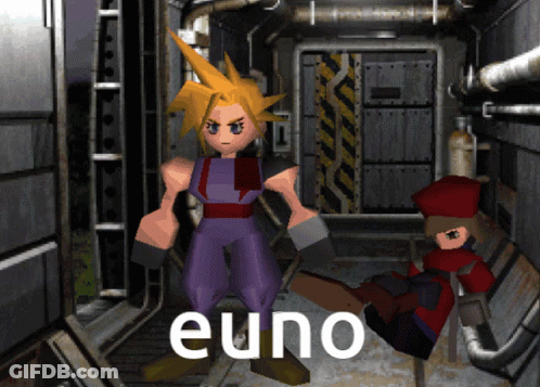 Euno Standing In Hallway GIF