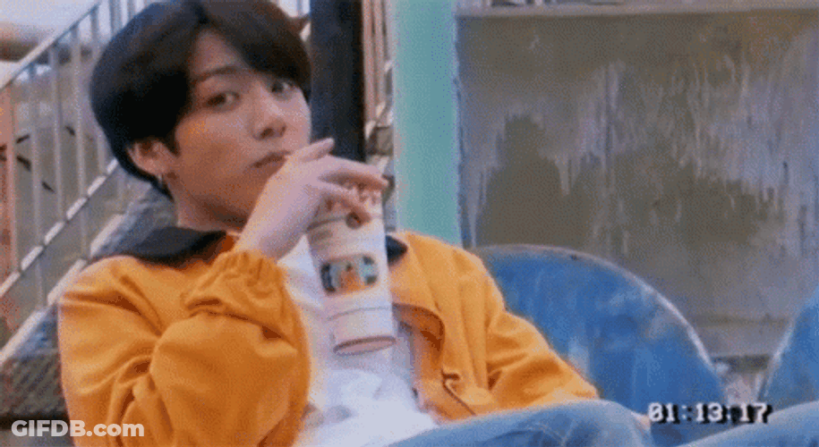 Euphoria BTS Jungkook Peace Sign GIF