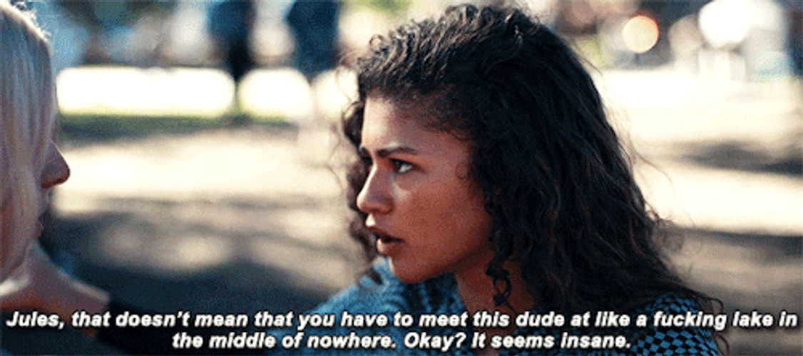 Euphoria Rue Bennett It Seems Insane GIF