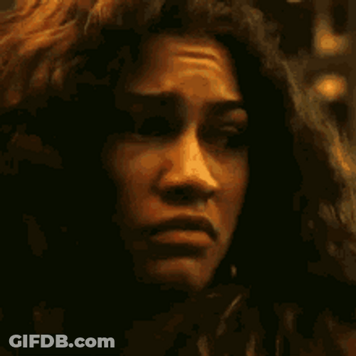 Euphoria Rue Bennett Zendaya Damn GIF