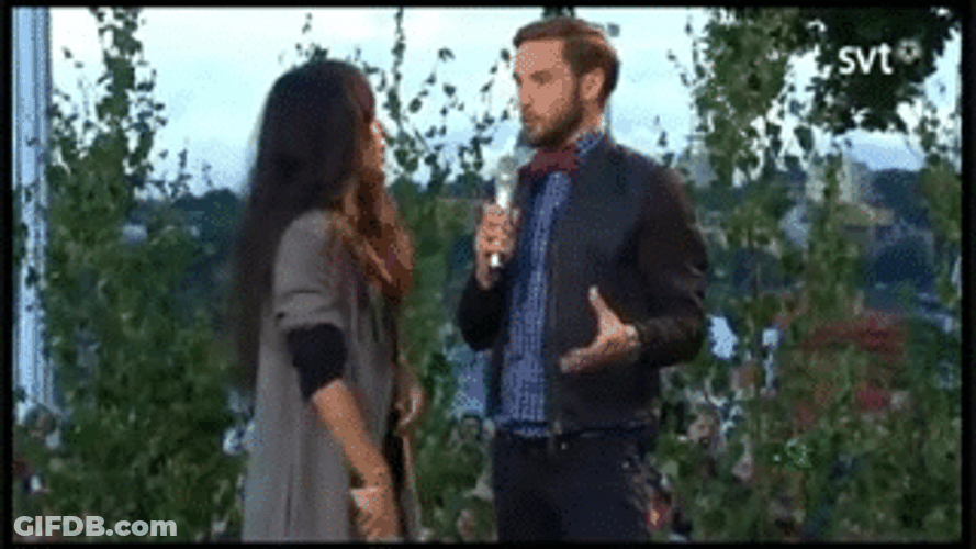 Euphoria Stage Interview GIF