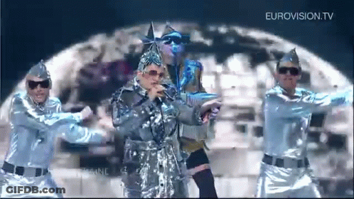 Eurovision Performance On Stage GIF