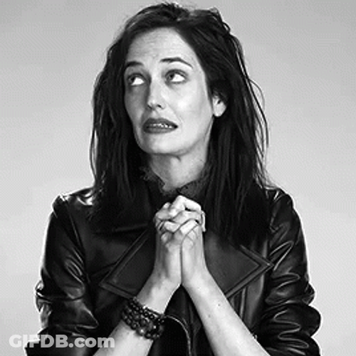 Eva Green Explaining Thoughts GIF