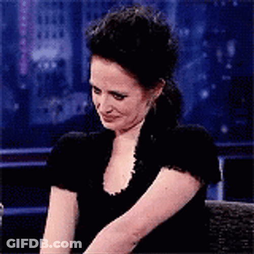 Eva Green Weird Smile GIF