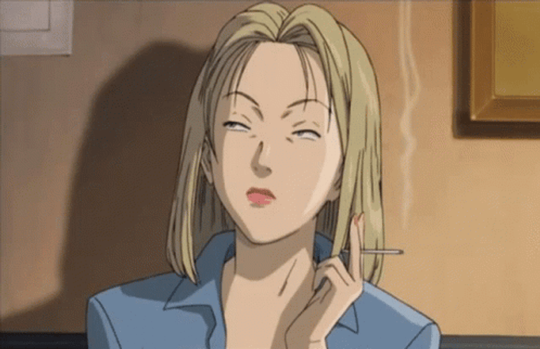 Eva Heinemann Animated Smoke GIF