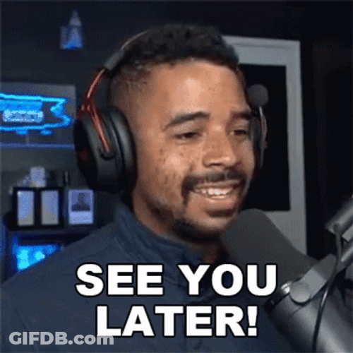 Evan Raynr See You Later Podcast GIF