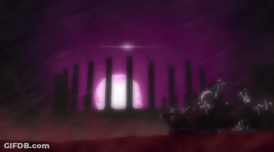 Evangelion 2.0 Purple Explosion GIF