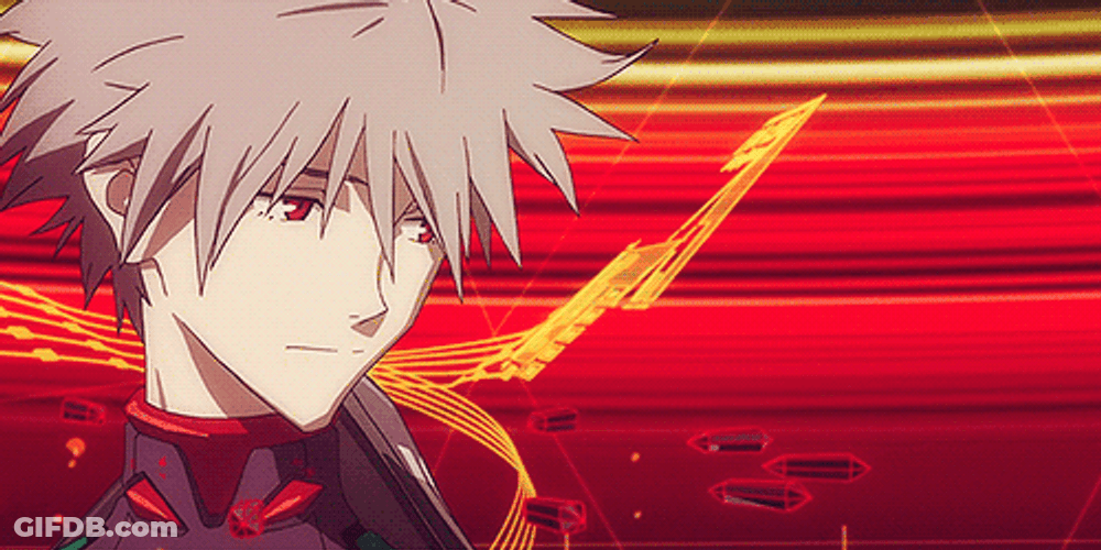 Evangelion 3.0 Kaworu Nagisa GIF