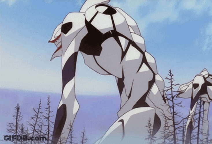 Evangelion Mass Production Wings GIF