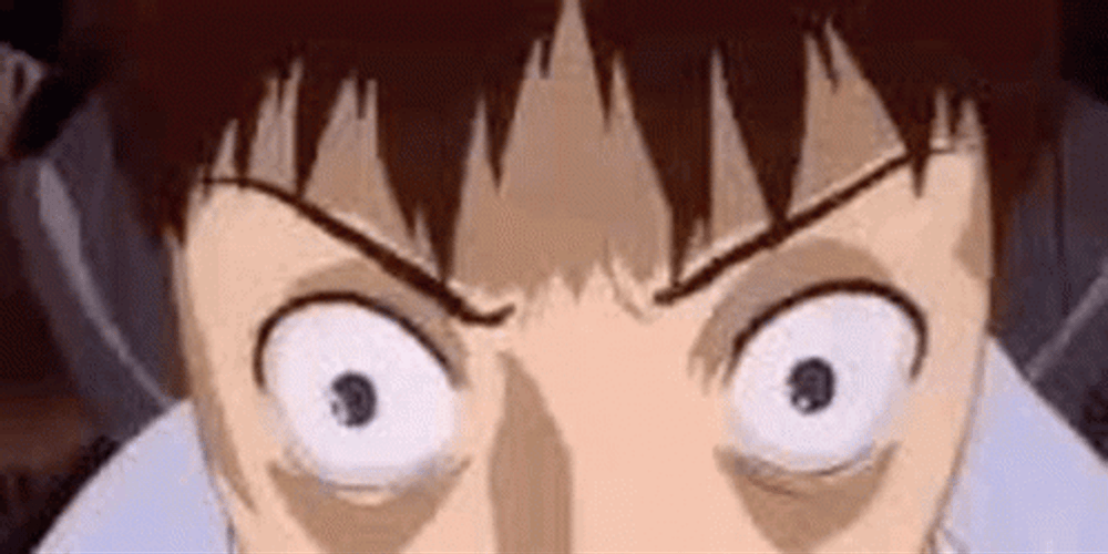 Evangelion Shinji Ikari Scream GIF
