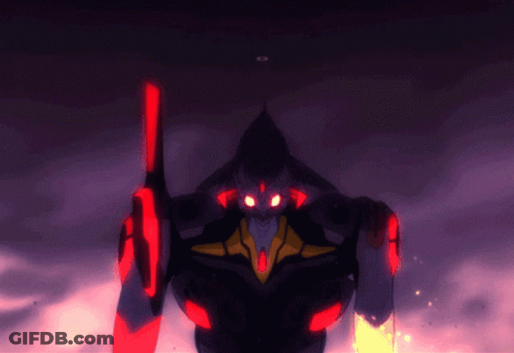 Evangelion Unit-01 Halo GIF