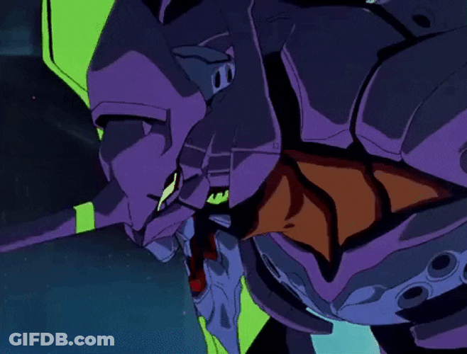 Evangelion Unit-01 Roar GIF